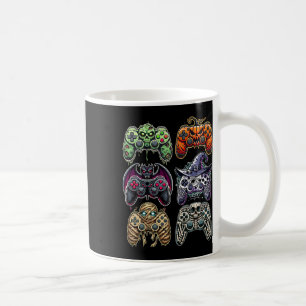 Caneca De Café Controladores de Jogos da Mummy Zombie Mummy do Sk