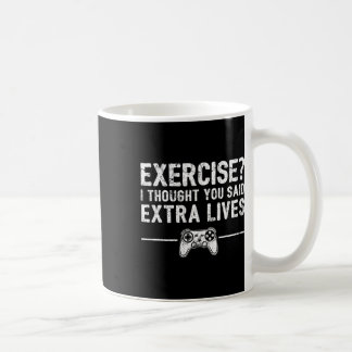 Caneca De Café Controle de Video Game Engraçado Extra Vidas Jogo 