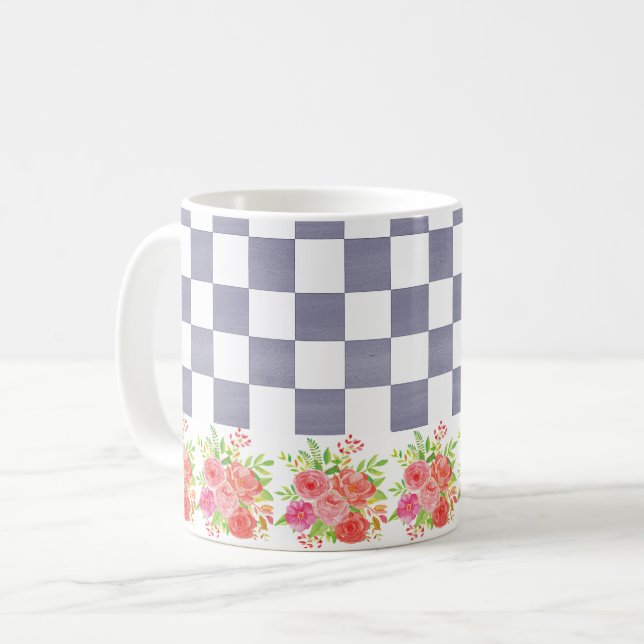 Caneca De Café Controlos na Bloom Mug (Frente Esquerda)