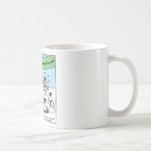 Caneca De Café Convenção de Boneco de Neve Presentes e Camisetas
