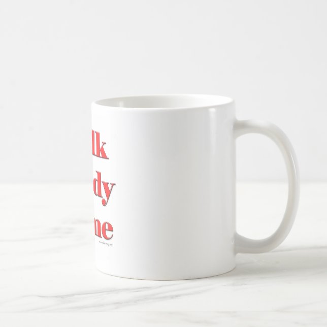 Caneca De Café Conversa Nerdy a mim (Direita)