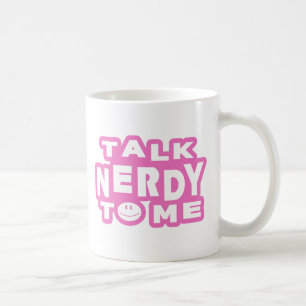 Caneca De Café Conversa Nerdy a mim
