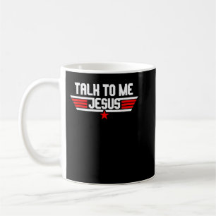 Caneca De Café Conversa Religiosa Comigo Com Jesus Camiseta Crist