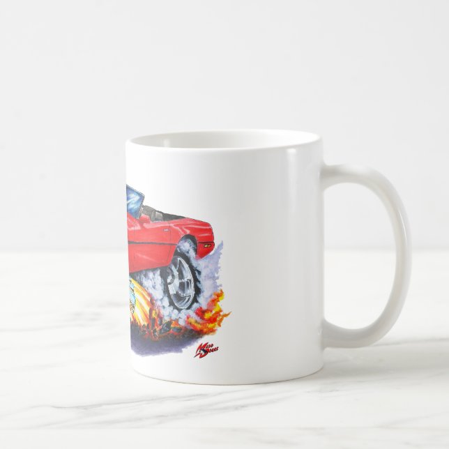 Caneca De Café Convertible 1984-93 vermelho de Corveta (Direita)