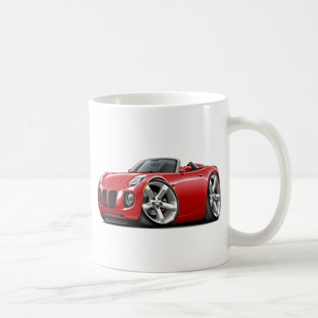 Caneca De Café Convertible vermelho do solstício (Direita)