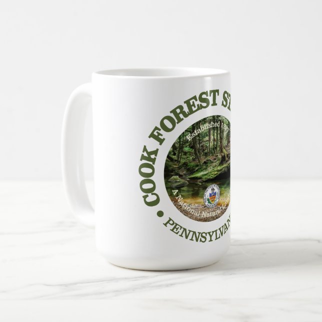 Caneca De Café Cook Forest SP (Frente Esquerda)