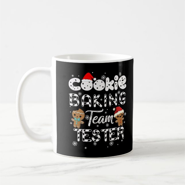 Caneca De Café Cookie Baking Team Tester Gingerpão Co (Esquerda)