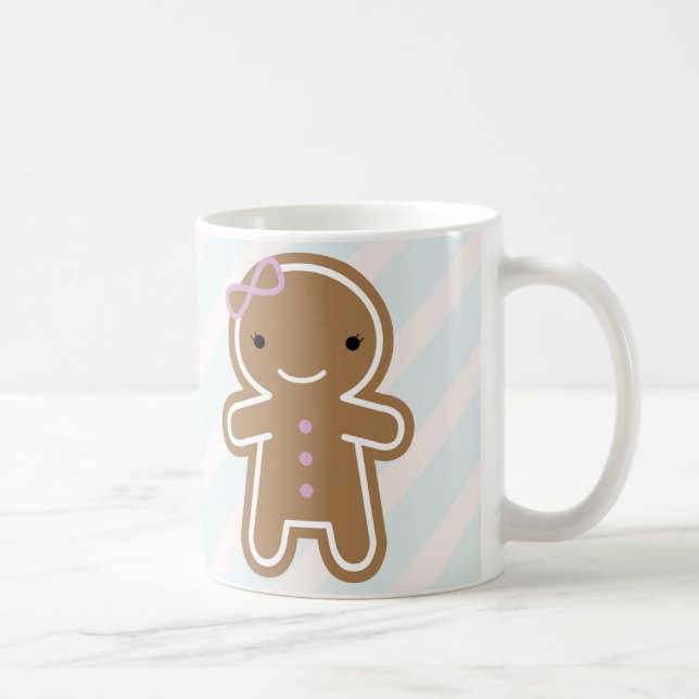 Caneca De Café Cookie - Gingerbread Girl (Direita)
