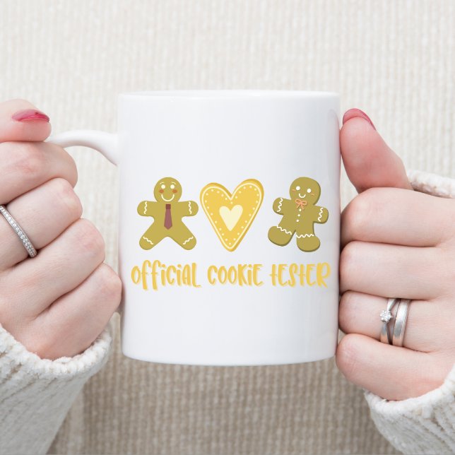 Caneca De Café Cookie Oficial Tester Gingercake Fabuloso. (Criador carregado)