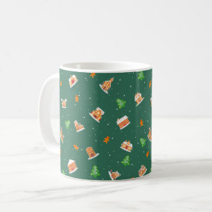 Caneca De Café Cookies da Casa do Pão-de-Açúcar Snowy Winter