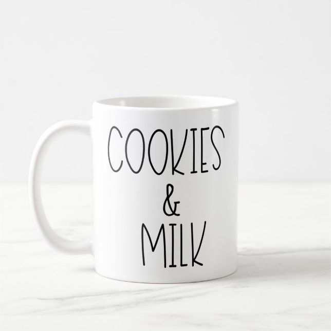 Caneca De Café Cookies e Leite (Esquerda)