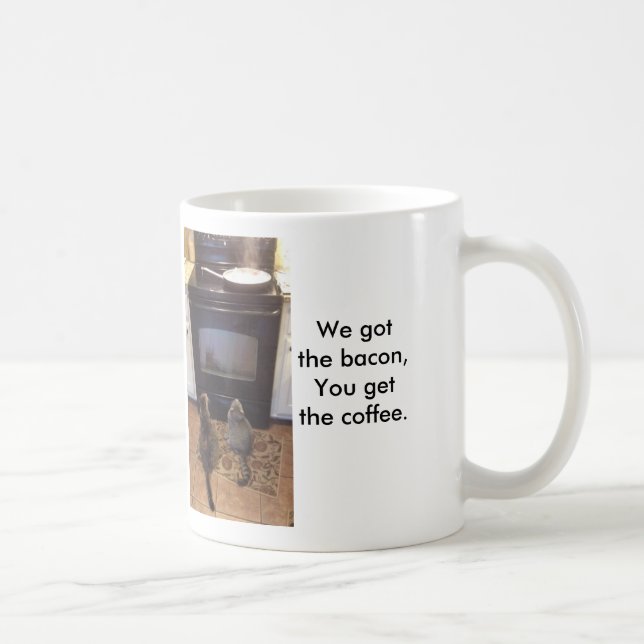 Caneca De Café Cookin 11 oz Classic White Mug (Direita)