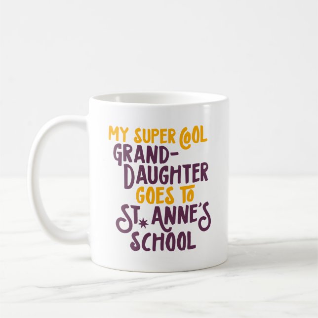 Caneca De Café Cool Granddaughter (Esquerda)
