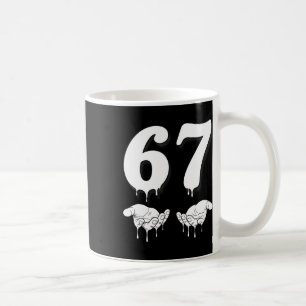 Caneca De Café Cool Six Seven 6 7 Meme Gen Alpha Gíria Fantasia M