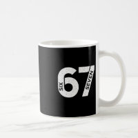 Cool Six Seven Número Geração Alpha Gíria 6 7 Tend