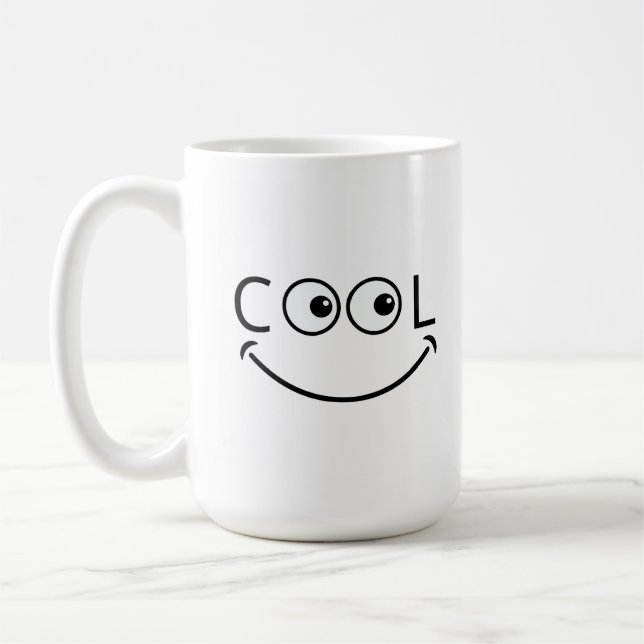 Caneca De Café Cool Smiley Mug (Esquerda)
