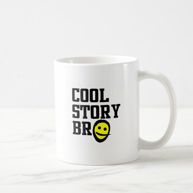 Caneca De Café Cool Story Bro (Direita)
