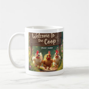 Caneca De Café Coop Coop Mug Personalizado - Bem-vindo à Coo