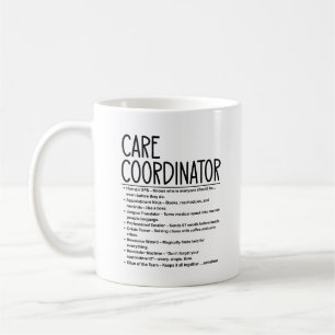 Caneca De Café Coordenador de cuidados