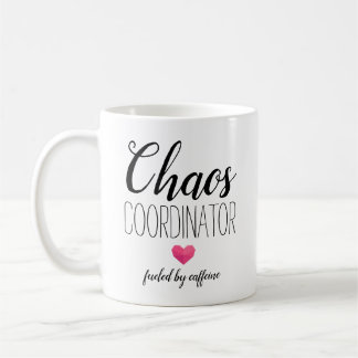 Caneca De Café Coordenador do caos