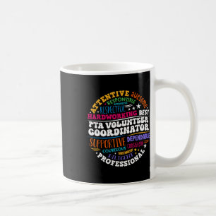 Caneca De Café Coordenador Voluntário da Associação de Pais e Pro