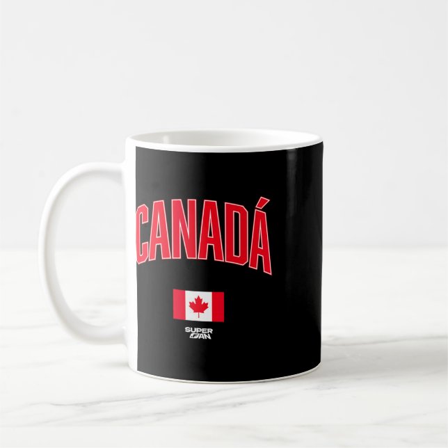 Caneca De Café Copa do Mundo de Fãs de Futebol do Canadá 2026 _2 (Esquerda)