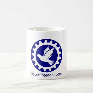 Caneca De Café Copa RobotFreedom.com