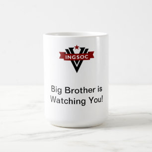 Caneca De Café Copo 1984 do big brother