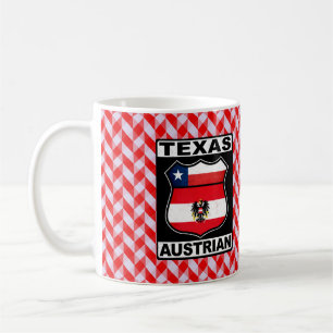 Caneca De Café Copo americano austríaco de Texas