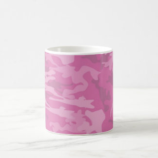 Caneca De Café COPO cor-de-rosa da camuflagem