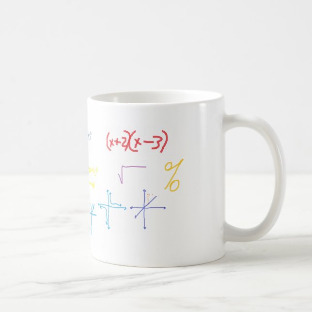 Caneca De Café Copo da álgebra (Direita)