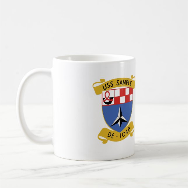 Caneca De Café Copo da AMOSTRA de USS (Esquerda)