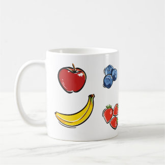 Caneca De Café Copo da fruta do divertimento