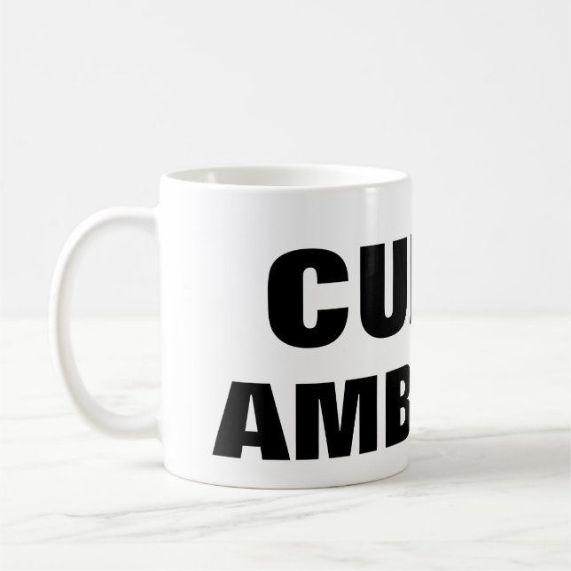 Caneca De Café Copo de Ambição (Esquerda)