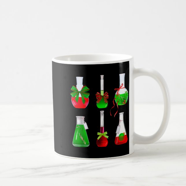 Caneca De Café Copo de Béquer com Laço Coquete Laboratório de Quí (Direita)