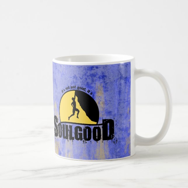Caneca De Café Copo de café da escalada da alma bom (Direita)