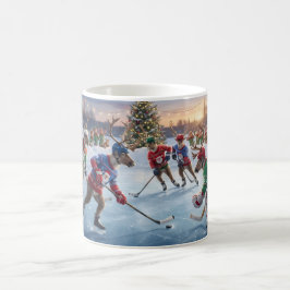 Caneca De Café Copo de Café de Hóquei de Renas