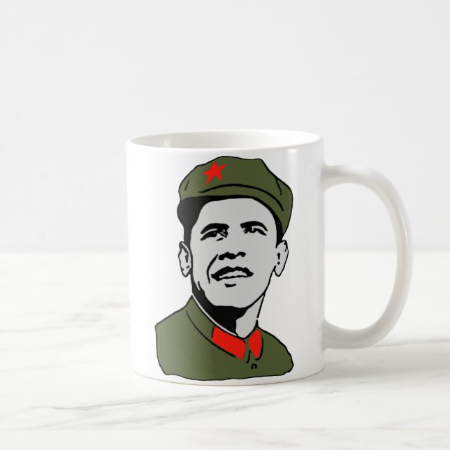 Caneca De Café Copo de café de Obama Mao (Direita)