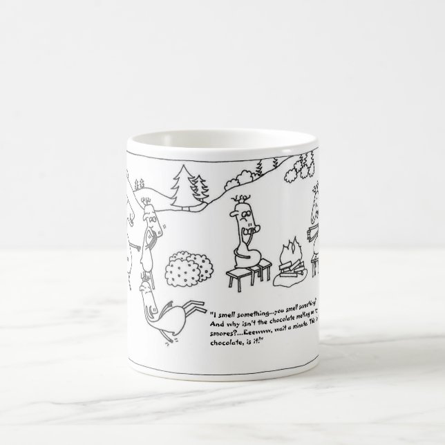 Caneca De Café Copo de café de Smores da rena (Centro)