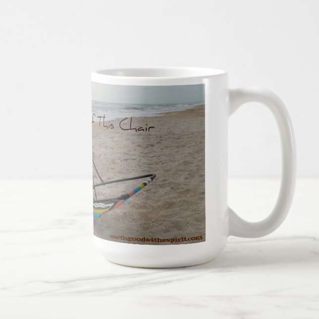 Caneca De Café Copo de café do amante da praia (Direita)