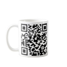 Copo de café do design do código de QR melhor no