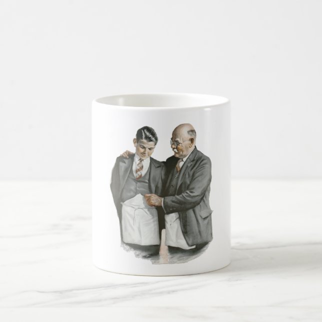 Caneca De Café Copo de café do pai e do filho (Centro)