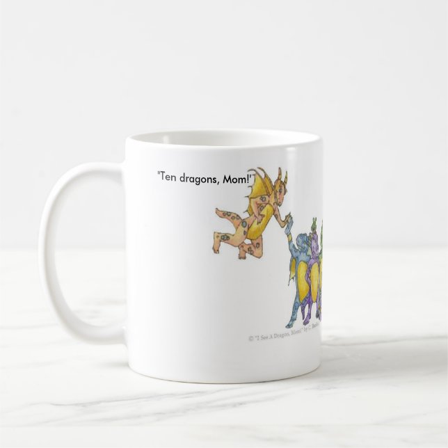 Caneca De Café Copo de café dos dragões (Esquerda)