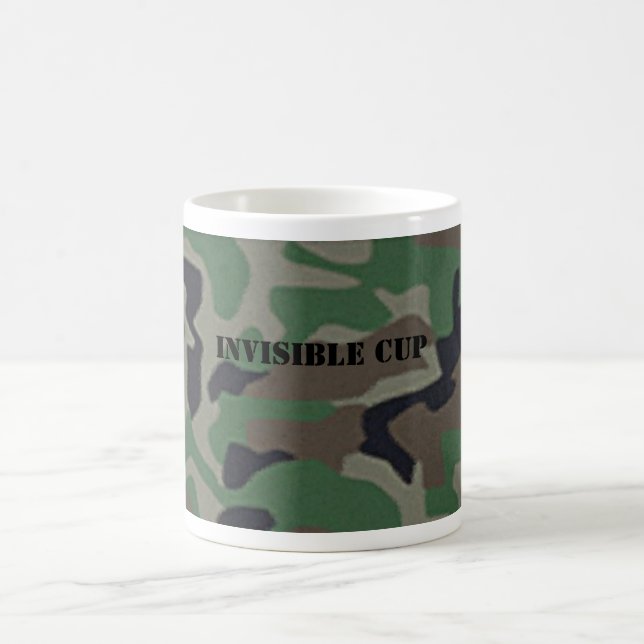 Caneca De Café Copo de café invisível da camuflagem (Centro)
