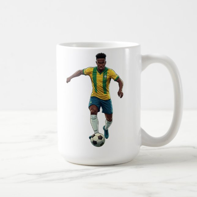 Caneca De Café Copo de Café para Fã de Futebol com Estilo (Direita)