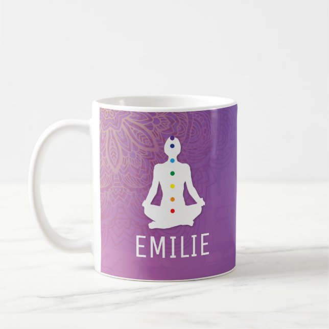 Caneca De Café Copo de café personalizado de Reiki (Esquerda)