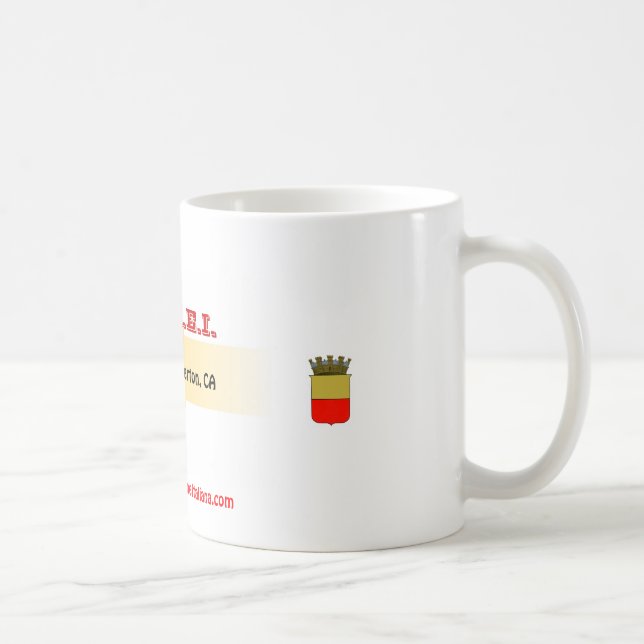 Caneca De Café Copo de café Stemma de IEI (Direita)