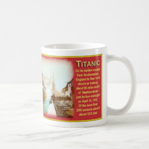 Caneca De Café Copo de café titânico novo