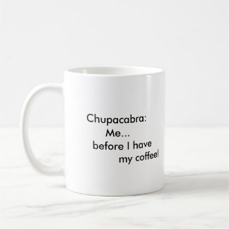 Caneca De Café Copo de Chupracabra