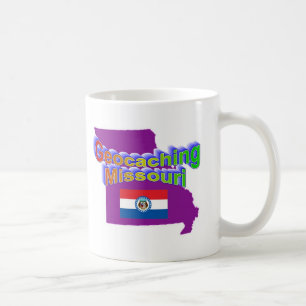 Caneca De Café Copo de Geocaching Missouri